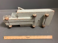 Depression Era Homemade Toy Truck - Tin and Timber - 5