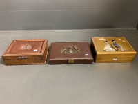 3 x Jewellery Boxes with Assorted Jewellery - 2