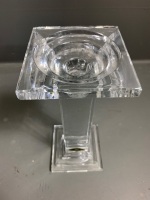 Lead Crystal Candle Holder - Made in Slovakia - 3