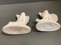 Pair of Alabaster Figures - 5