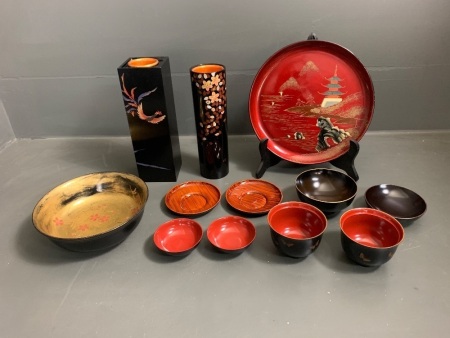 Assorted Laquer Ware