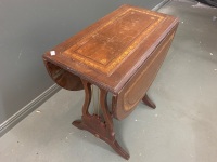 Vintage Drop Leaf Side Table - 2