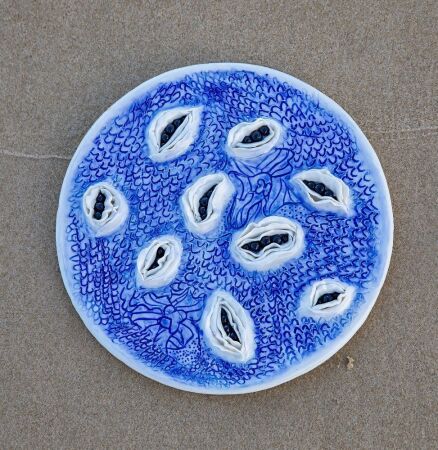 "New Life" by Irene VisserCeramicist & Dierdre ByrneMixed Media Artist