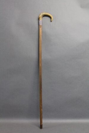 Antique Bone Handled Walking Stick