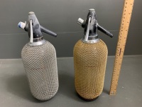 2 Mid-Century Soda Syphons - 2