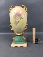 Large 2 Handled Victorian Vase C 1880's - 2