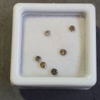 Lot of 0.28 Carats of Diamond Gemtones