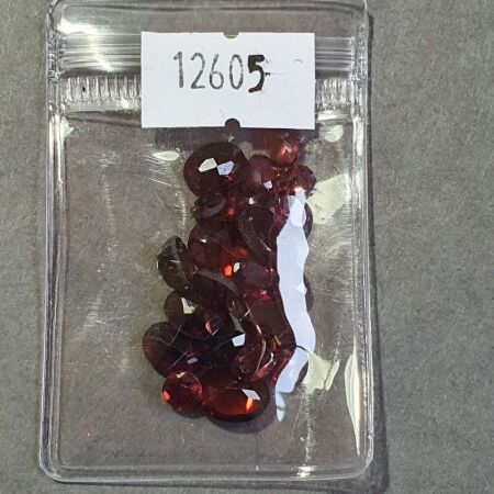 Lot of 21 Carats of Cut Garnet Gemstones