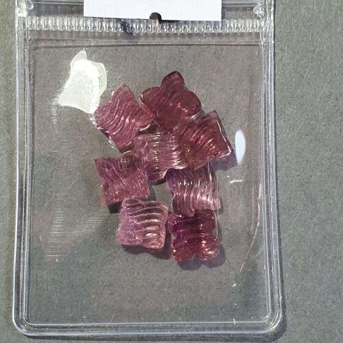 Lot of 13 Carats of Fancy Cut Pink Tourmaline Gemstones