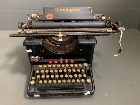 Antique Remington Standard Typewriter for Restoration