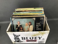 Box Lot of Asstd Records