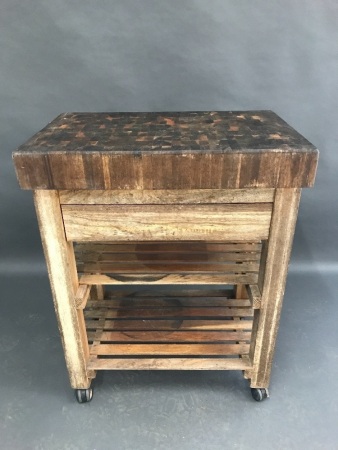 Butchers Block on Casters