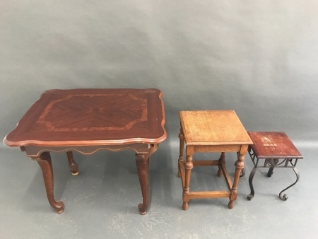 Collection of 3 Small Tables