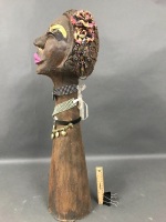 Tall Clay Art Head - 2