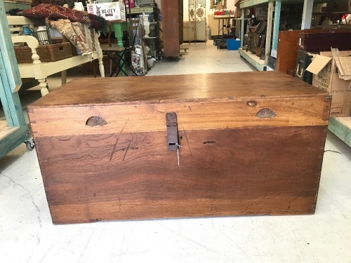 Vintage Large Camphor Trunk