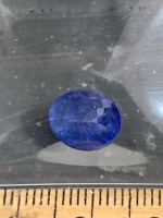 Large 3 Carat Tanzanite Gemstone - 2