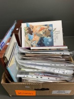 Large Asstd Lot of Australian Commerative Stamps, Mint Sets, First Day Covers and Accompanying Books