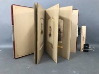 2 Antique Photo Albums with Old Photographs - 2