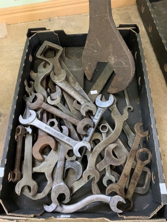 Large Asstd Lot of Vintage Spanners