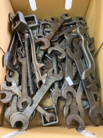 Asstd Lot of Vintage Spanners