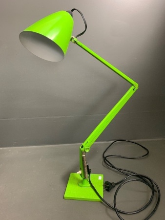 Vintage Retro Australian Studio K Planet Anglepoise Lamp in Green c1960's