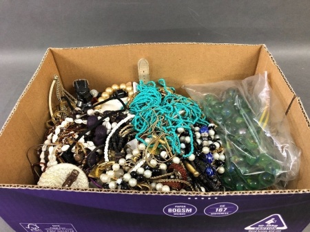 Large Box of Costume Jewellery