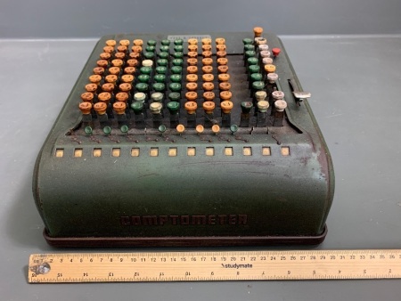 Vintage Comptometer Desk Calculator by Felt & Tarrant for Restoration