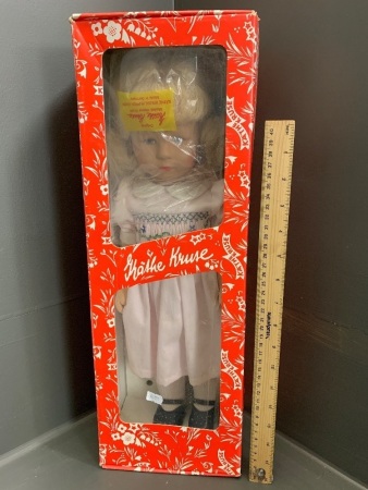 Vintage Kathe Kruse Rosalie 47H Collectable Doll in Original Box