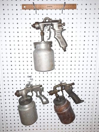 SAMSON' SPRAYGUNS. TYPE A1, TYPE P2 AND '496' MODEL 2. - CONDITION GOOD