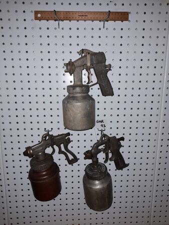 SELECTION SAMSON AND ARNOLD AUSTRALIAN MADE VINTAGE SPRAYGUNS, SAMSON TYPE P2, MODEL 2 - CONDITION GOOD