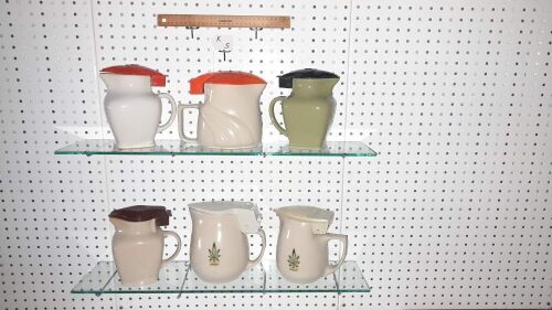 RETRO ELECTRIC JUGS X 6 - ALL WITH CORDS