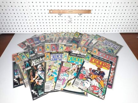 COLLECTION OF MARVEL KICKERS INC. COMICS AS NEW X 30 - CONDITION GOOD