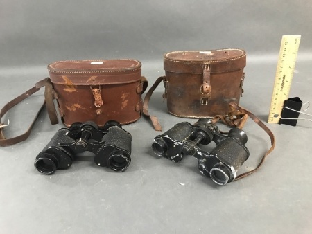 Two Pairs of Early 20th Century Field Glasses