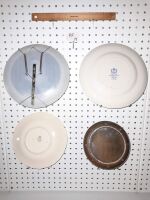 3 X CORONATION PLATES, 1 X SILVER JUBILEE PLATE. - CONDITION GOOD - 2