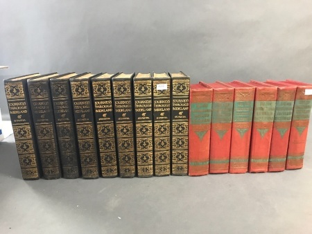 Two Sets of Vintage Books - 6 Volume Encyclopedia & 9 Volumes of Children’s Literature