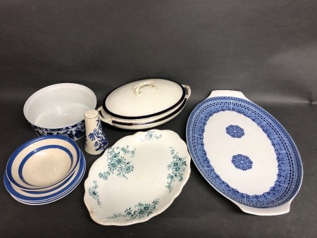 Assorted Blue & White China inc. Cornishware