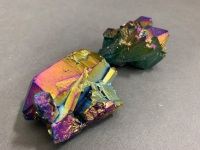 2 Titanium Coated Aura Crystals - 3