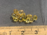 3.1 Carats of Yellow Sapphire Gemstones