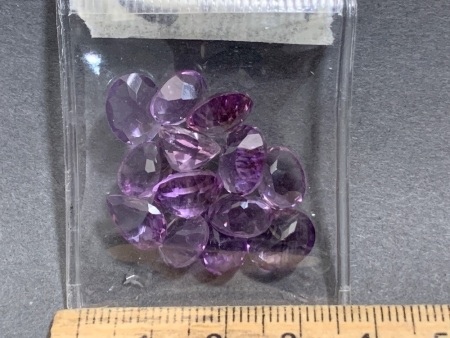 24 Carats of Amethyst Gemstones