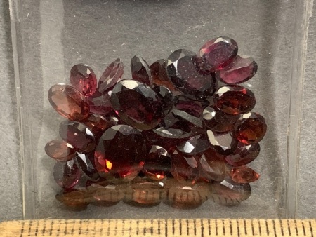 24 Carats of Garnet Gemstones