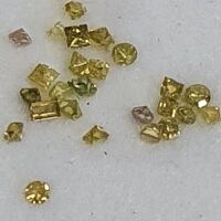 0.31 Carats Yellow Diamond Gemstones - 2