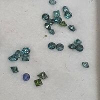 0.30 Carat Blue Diamond Gemstones - 2