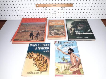 VINTAGE ABORIGINAL BOOKS. - CONDITION FAIR