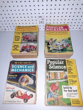 1960s MAGAZINES. BULK LOT. - CONDITION FAIR