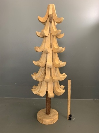 Contemporary Timber Christmas Style Tree