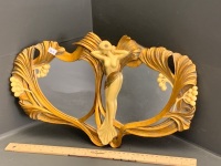 Contemporary Art Nouveau Style Wall Mirror