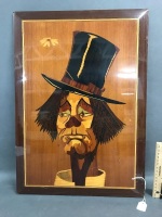 Italian Marquetry Clown