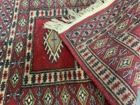 Small Hand Woven Persian Prayer Rug - 2