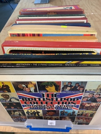 Asstd Lot of Boxed Record Collections