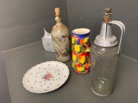 Interesting Asstd Lot of Mostly Vintage Bottles, Jugs, Ceramics Etc - 2